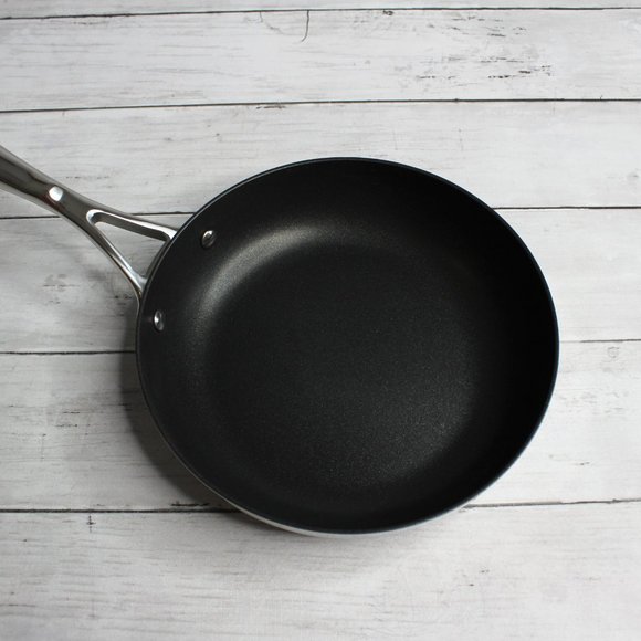 NEW Tupperware Chef Series Non Stick 8" Open Fry Pan Stainless Steel - Picture 5 of 7